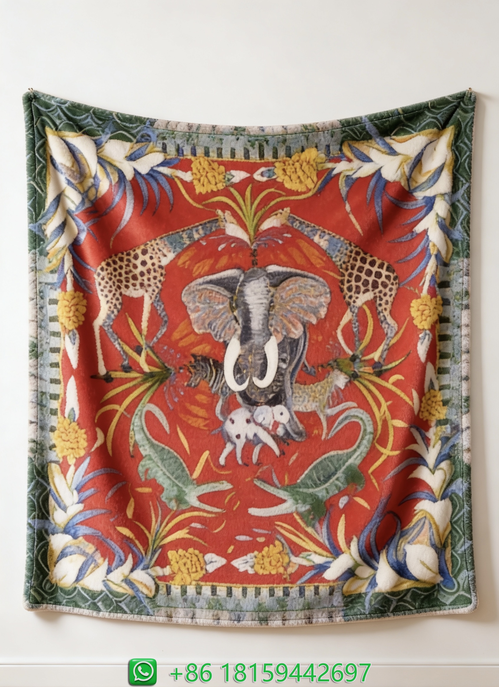 Hermes Throw Blankets